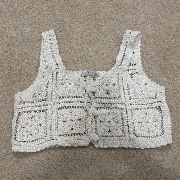 Spring Crochet Layer Crop Tops Spring Bundle - Picture 2 of 4